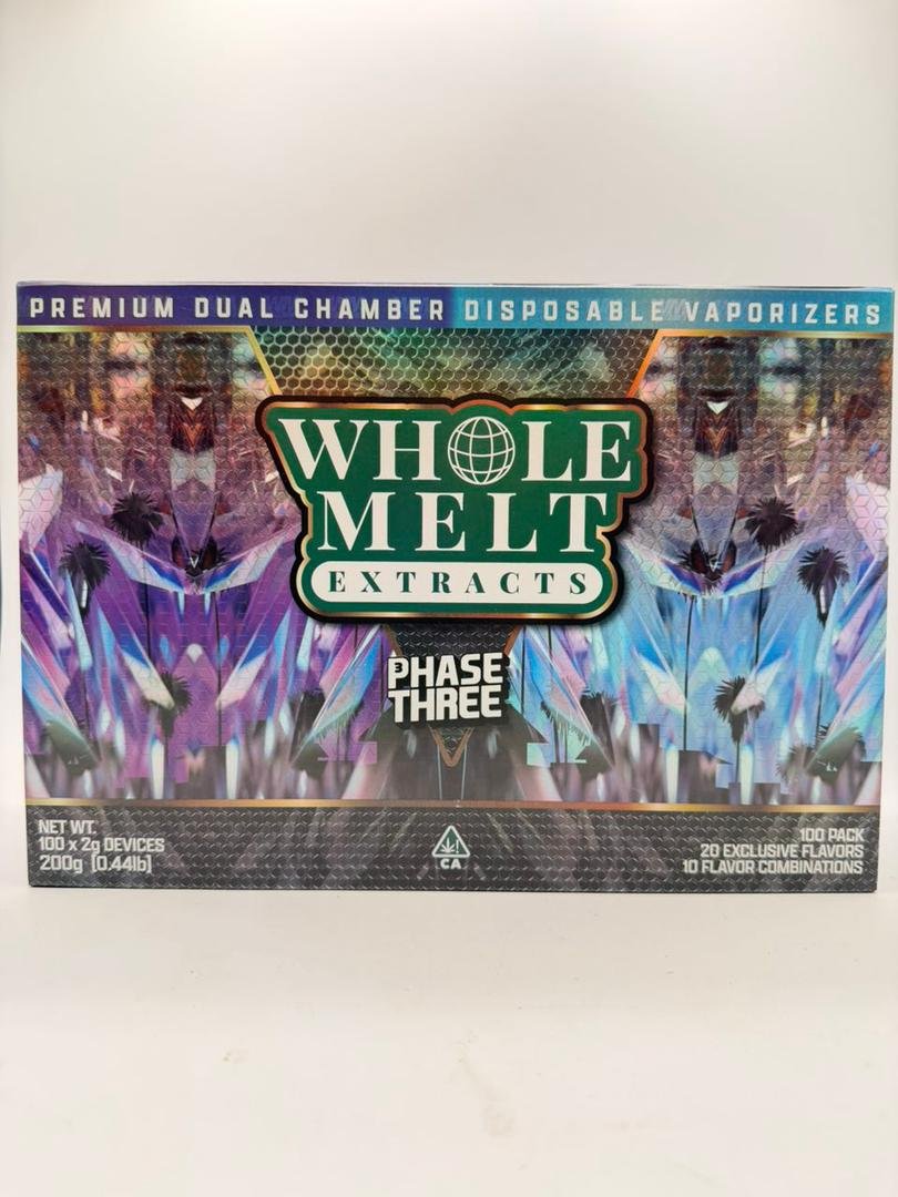 Whole Melt Dual Chamber Disposable Whole Melt Dual Chamber Disposable