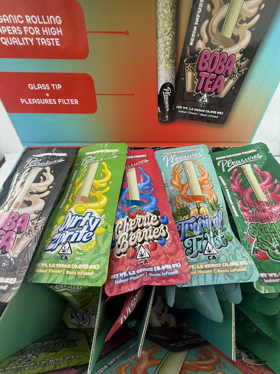 Pleasures Resin Infused Preroll Pleasures Resin Infused Preroll