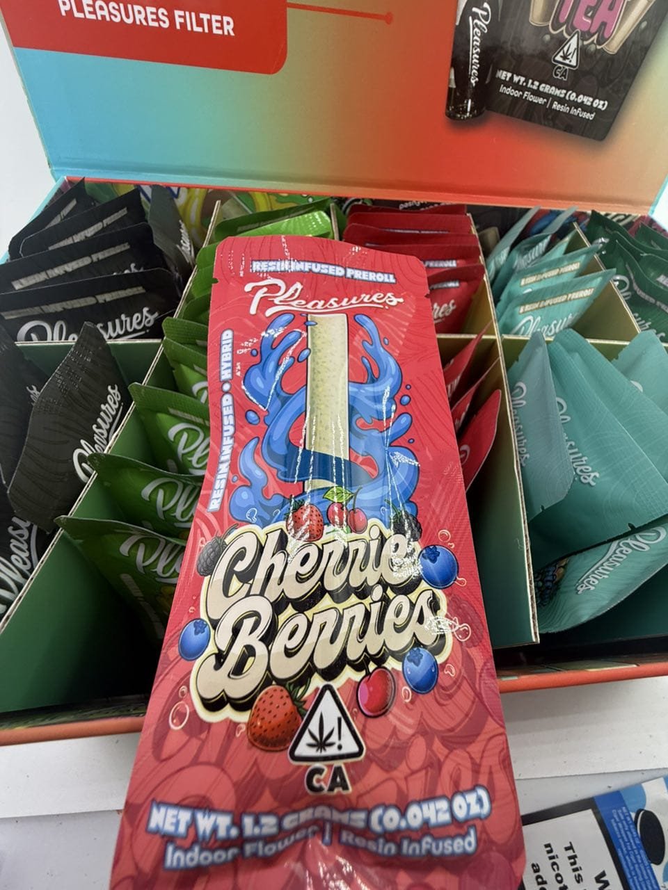 Pleasures Resin Infused Preroll Pleasures Resin Infused Preroll