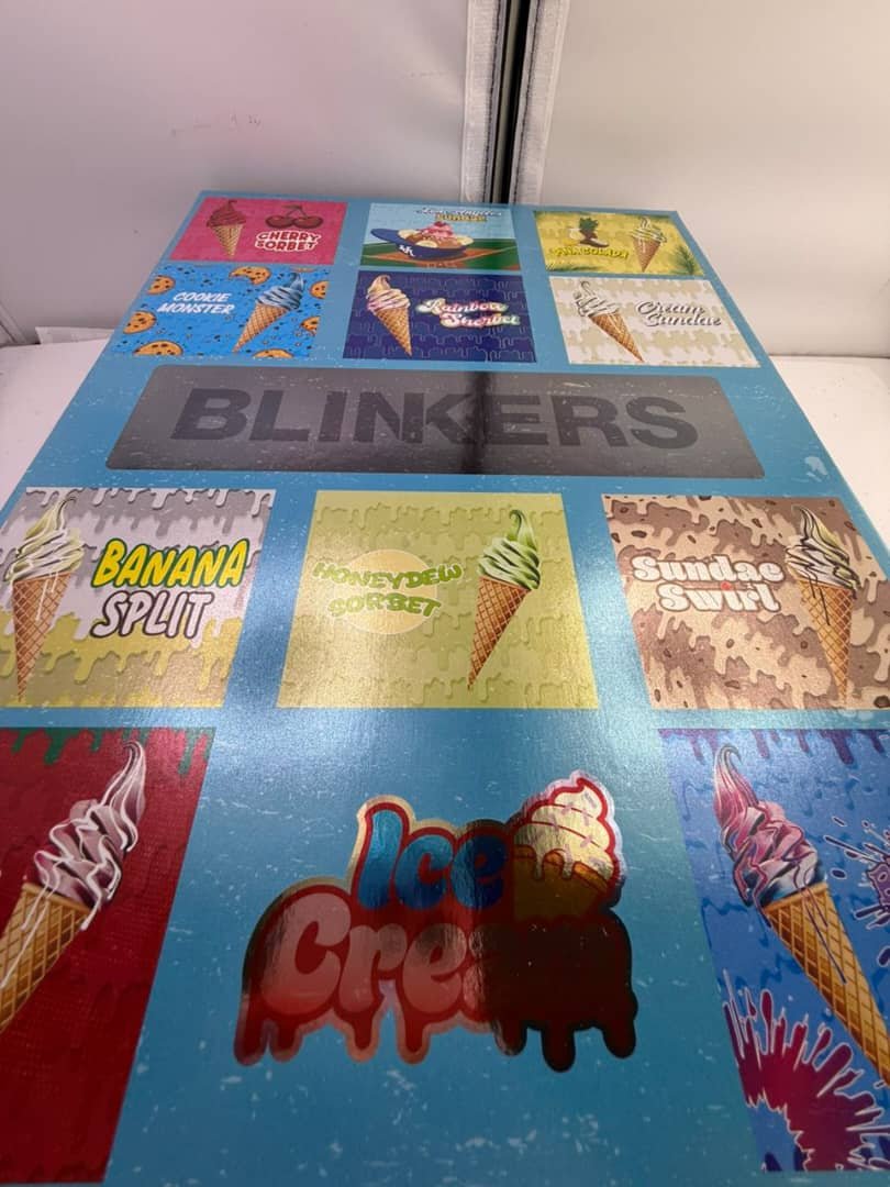 Blinkers Flip Ice Cream Disposable Blinkers Flip Ice Cream Disposable