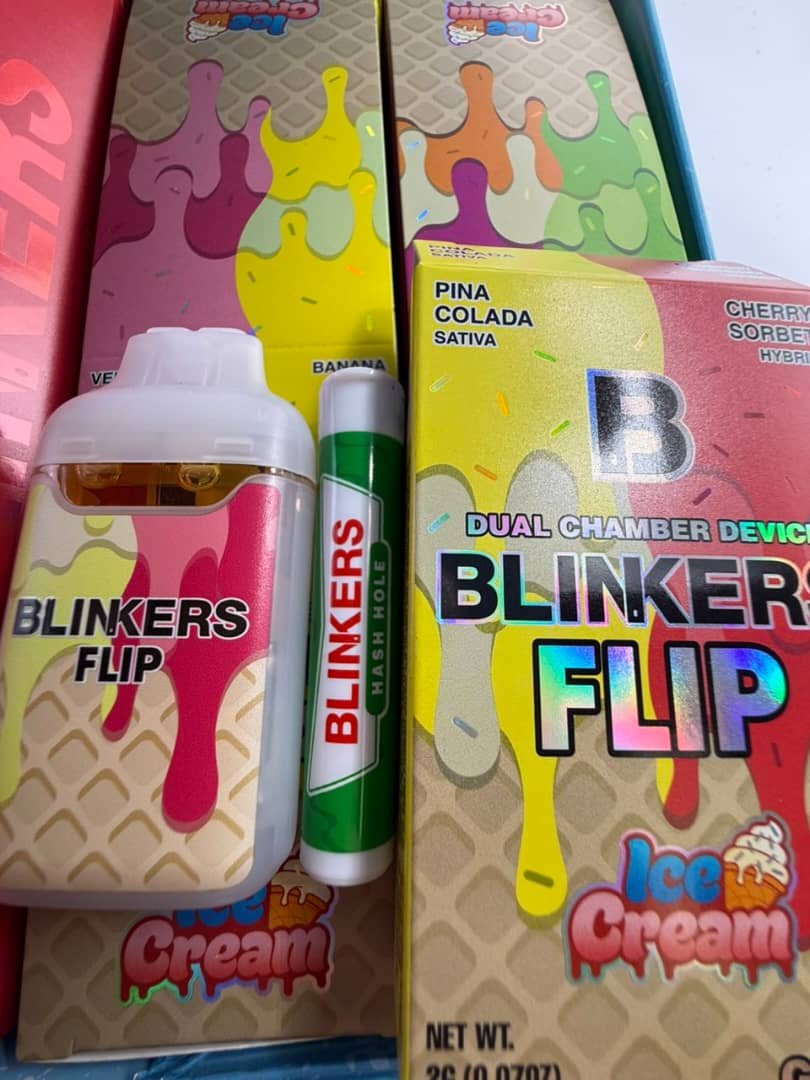 Blinkers Flip Ice Cream Disposable Blinkers Flip Ice Cream Disposable